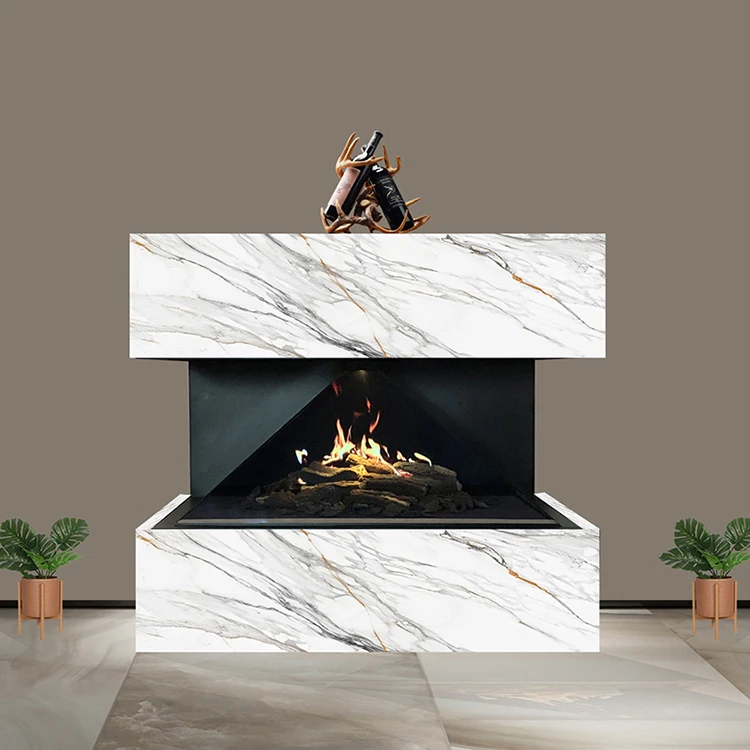  Decorative electric fireplace insert