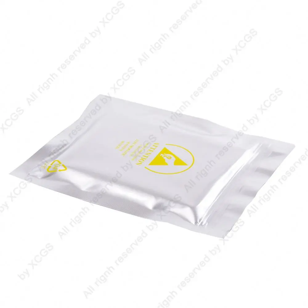 China Factory Aluminum Foil ESD Shielding Bag For IC Board Motherboard Hard Drive Video Card Packaging