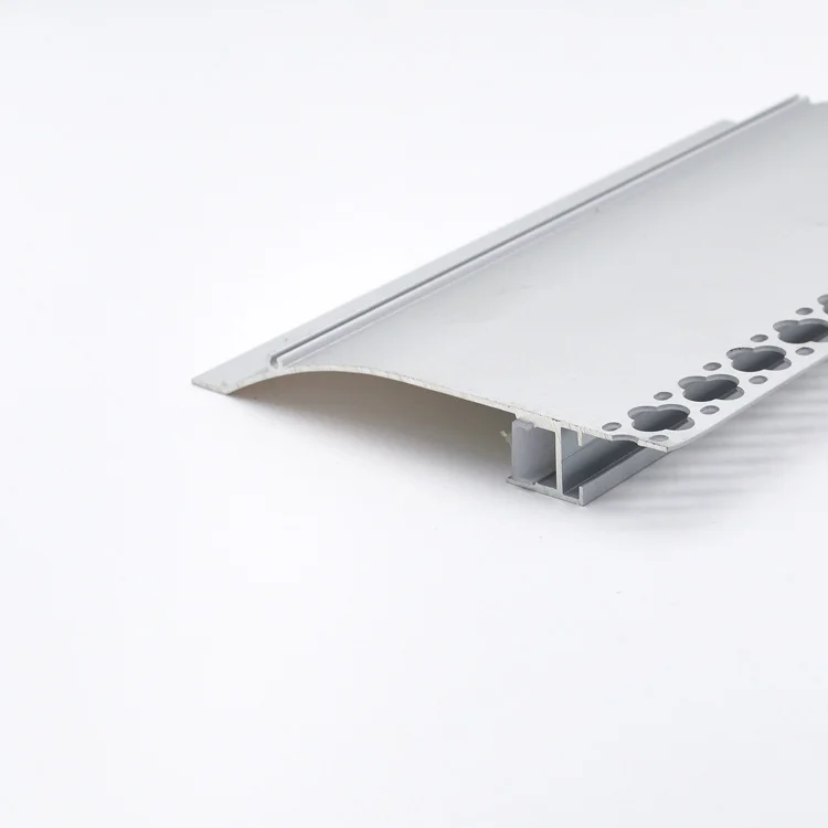 2m LED Drywall Decorative Aluminum Profile Reflector-Wing Length for Plasterboard & Plaster Wall Lamp Holders & Bases