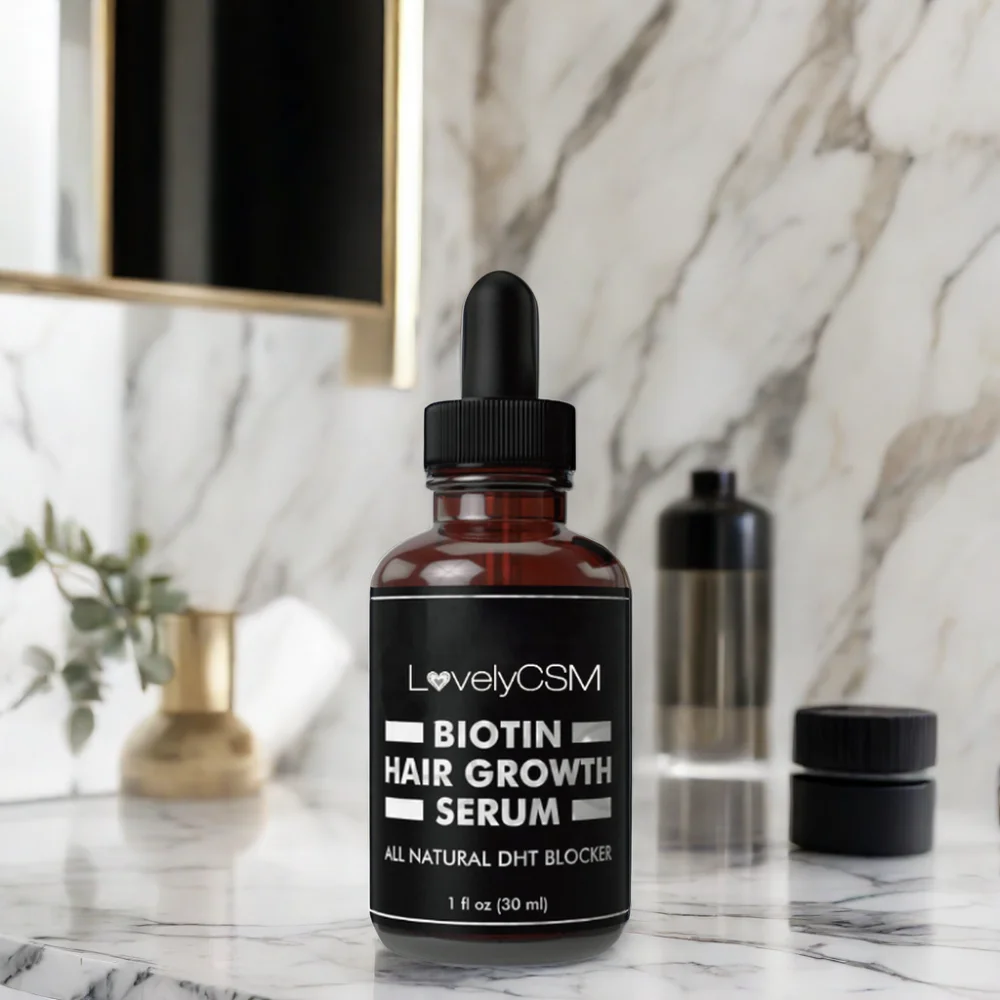 DHT блокирующий Восстанавливающий кофеин, биотин для роста волос, сыворотка для роста волос, масло для роста волос, частная марка, оптовая продажа, органические натуральные для мужчин
