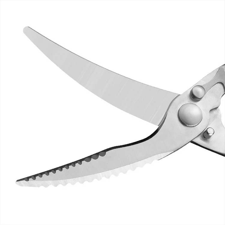 Kitchen Scissors Stainless Steel Kitchen Multifunction  Scissors Kitchen Bone Scissors