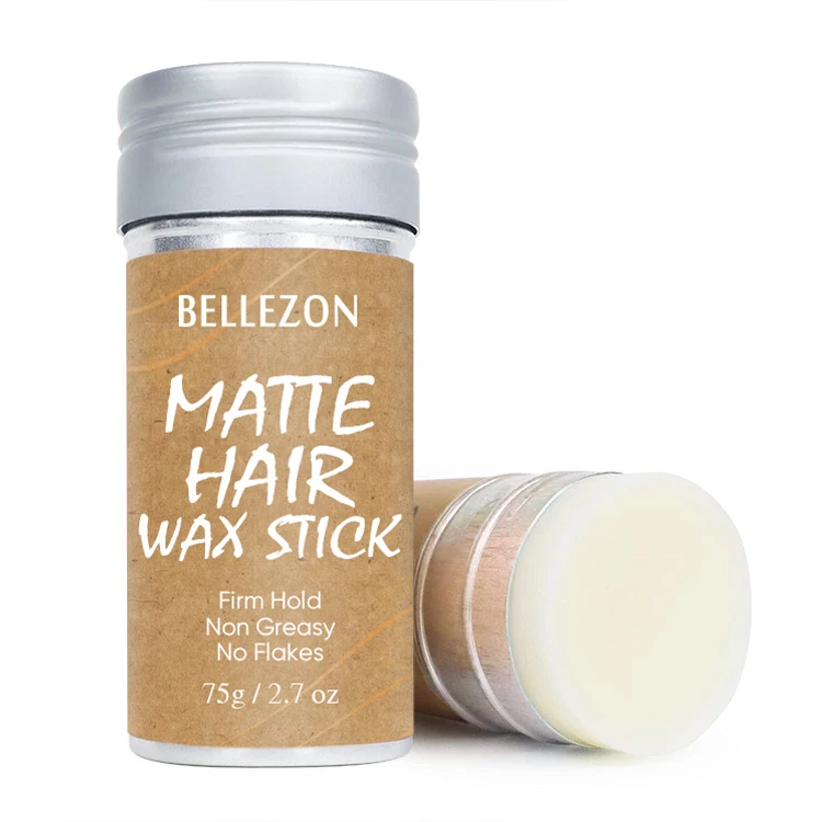 Matte Strong Hold Smooth Curly Hair Wax Stick Hair Pomade Matte Styling Hair Wax