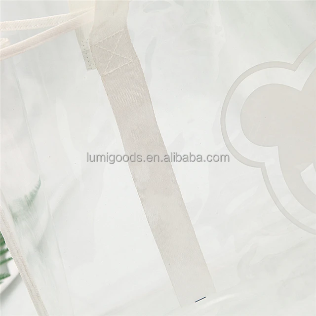 Повседневная сумка через плечо многоразовая сумка из ПВХ с логотипом на заказ