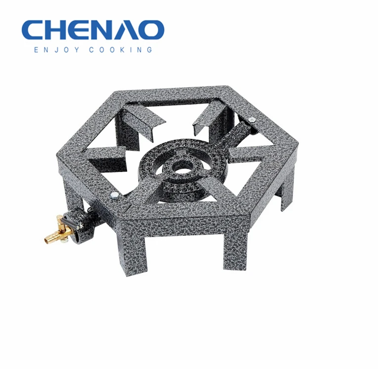 Портативный железная газовая горелка angel с большим пламенным горелкой, сертификация CE