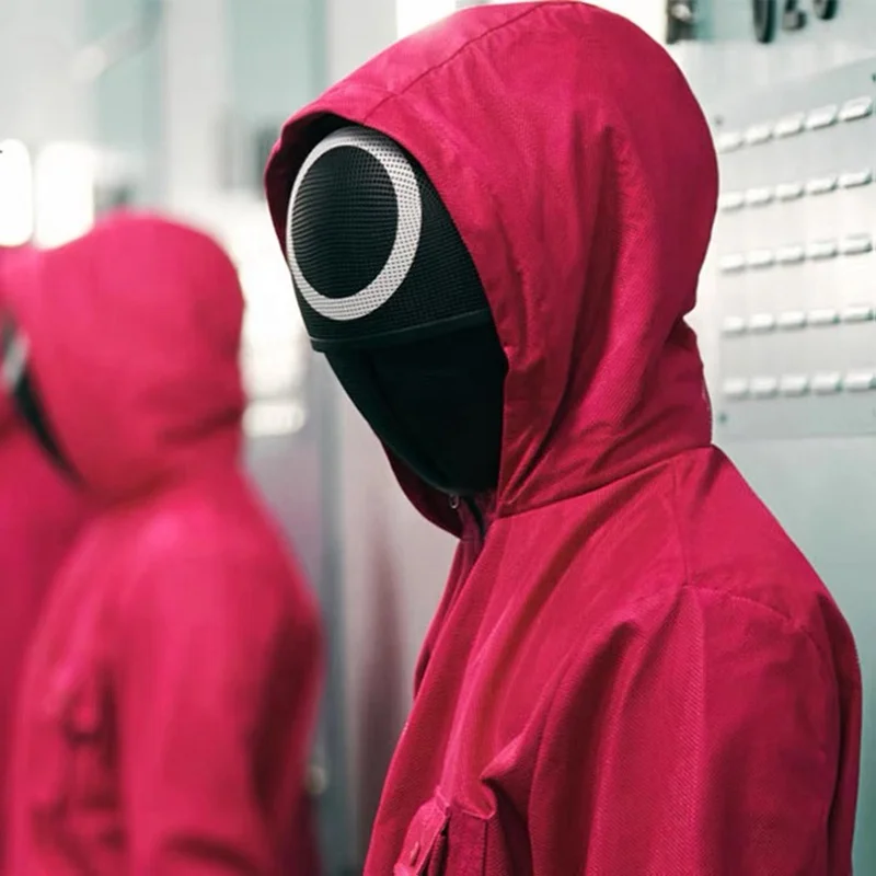 In Stock Halloween Costumes Squid Game Mask Halloween Masks For 2021 Korean Dramas Squid Game