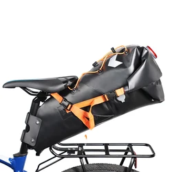 Лидер продаж Amazon, водонепроницаемая сумка на седло для велосипеда с логотипом на заказ, л, сумка на сиденье для велосипеда, сумка на сиденье для путешествий