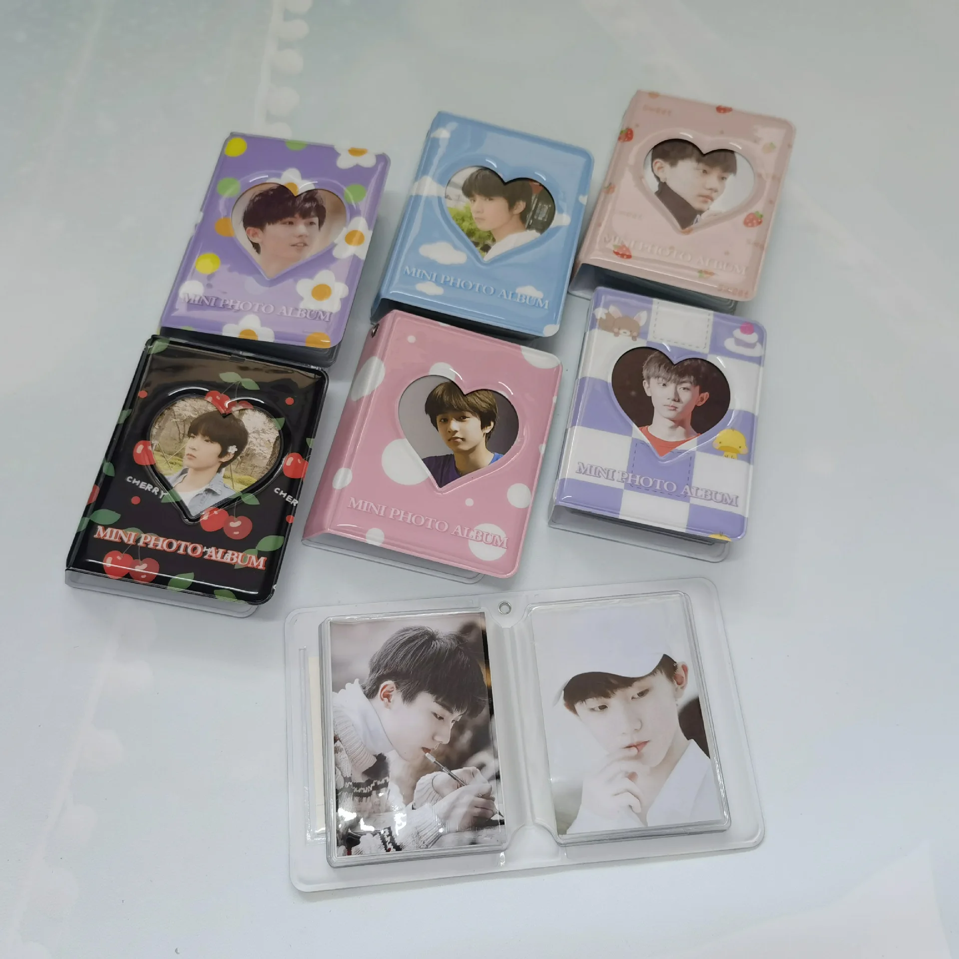 Оптовая продажа Instan Mini Portable Kpop Альбом для скрапбукинга 3/4/5/6 дюймов Фотокнига