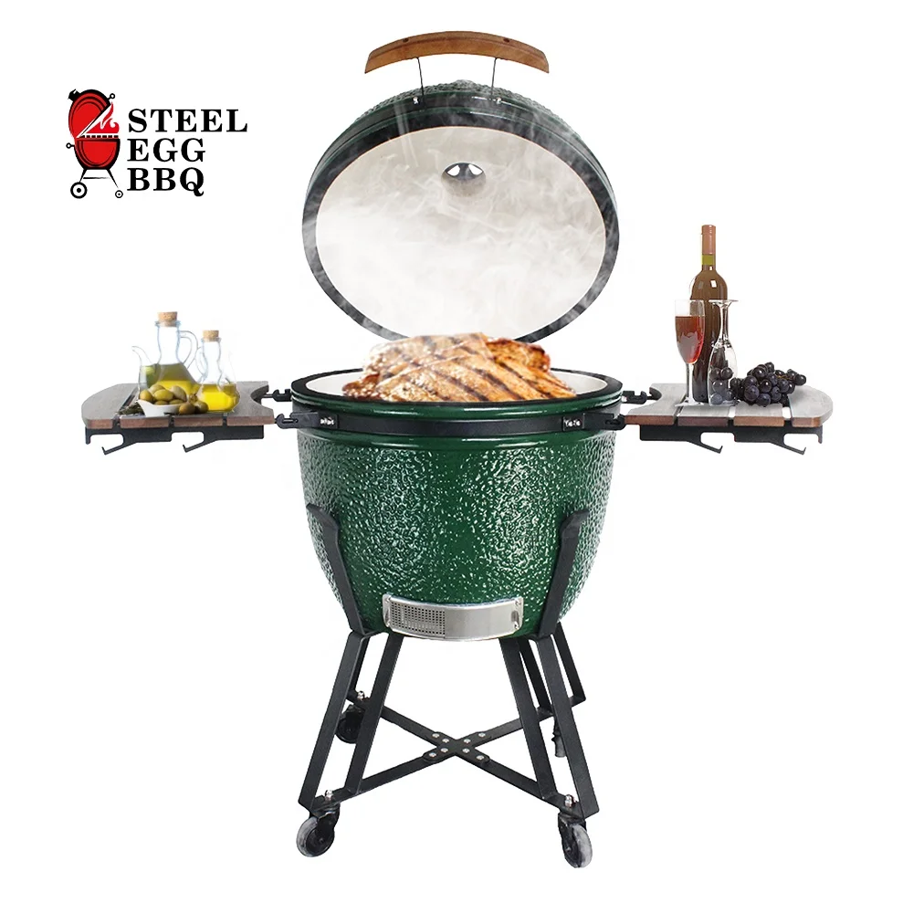 2020 SEB/стальной гриль kamado для яиц xl 24, керамическая печь для приготовления пиццы с древесным углем, гриль для барбекю komodo, китайский гриль