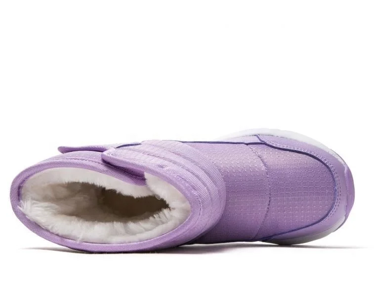 
Fashion Cute TPR Sole Shoes Outdoor Winter Boots For Kids Girl 