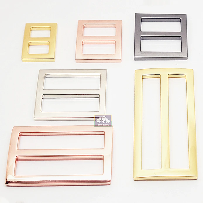 Wholesale metal strap buckles for bags 40mm lock metal buckles custom LOGO