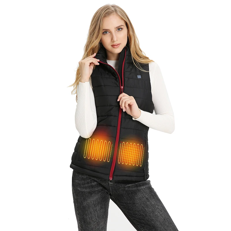 Hot New Products Cotton Work Softshell Button Rechargeable Heated