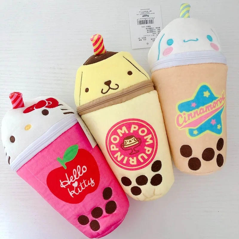 Бесплатная доставка милый мягкий плюшевый пенал Sanrio с аниме мелодией коричным жемчугом