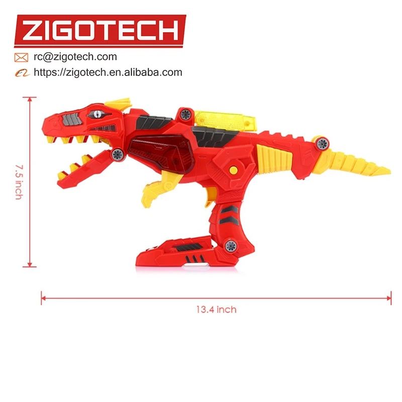 Hot sale product Amazon, Assembly DIY, transformer, dinosaur, toy gun, trunk, toys with a drill, toy
