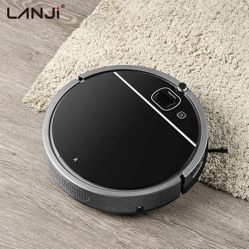 OEM LJ005 1800Pa Ultra Thin Robotic Sweeper Vacuum Cleaner 2600mAh Battery Germany Robot Vacuum Cleaner