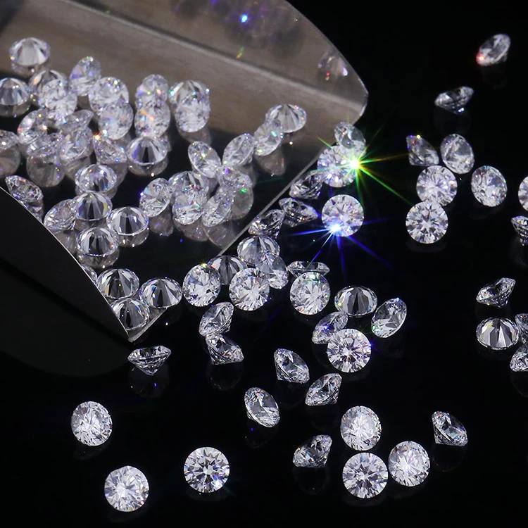 Wholesale price 1000pcs per bag 5A 41cut zircon diamond cz stones synthetic gemstone cubic zirconia for jewelry