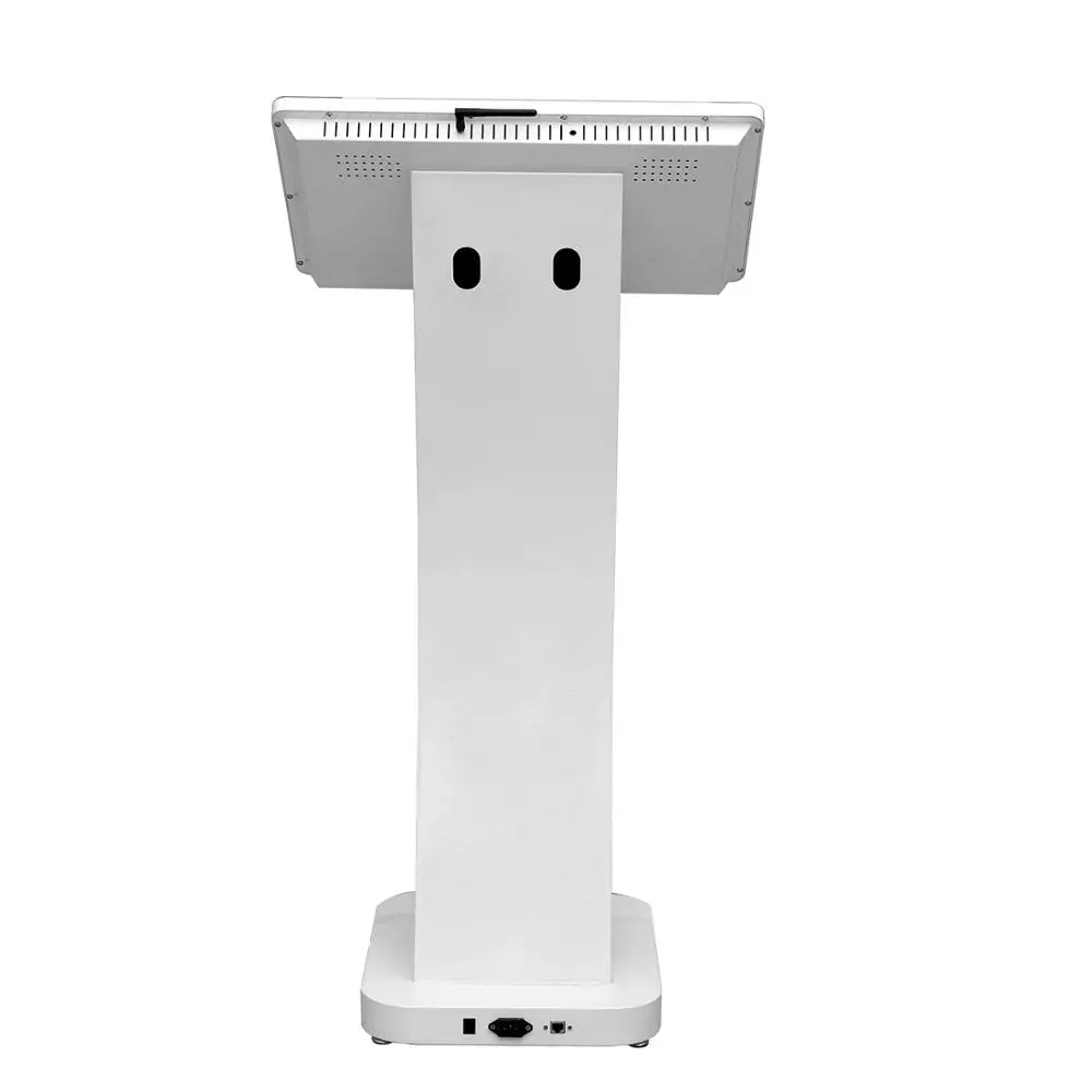 21.5 inch capacitive Indoor Floor Stand LCD all in one multi touch screen kiosk