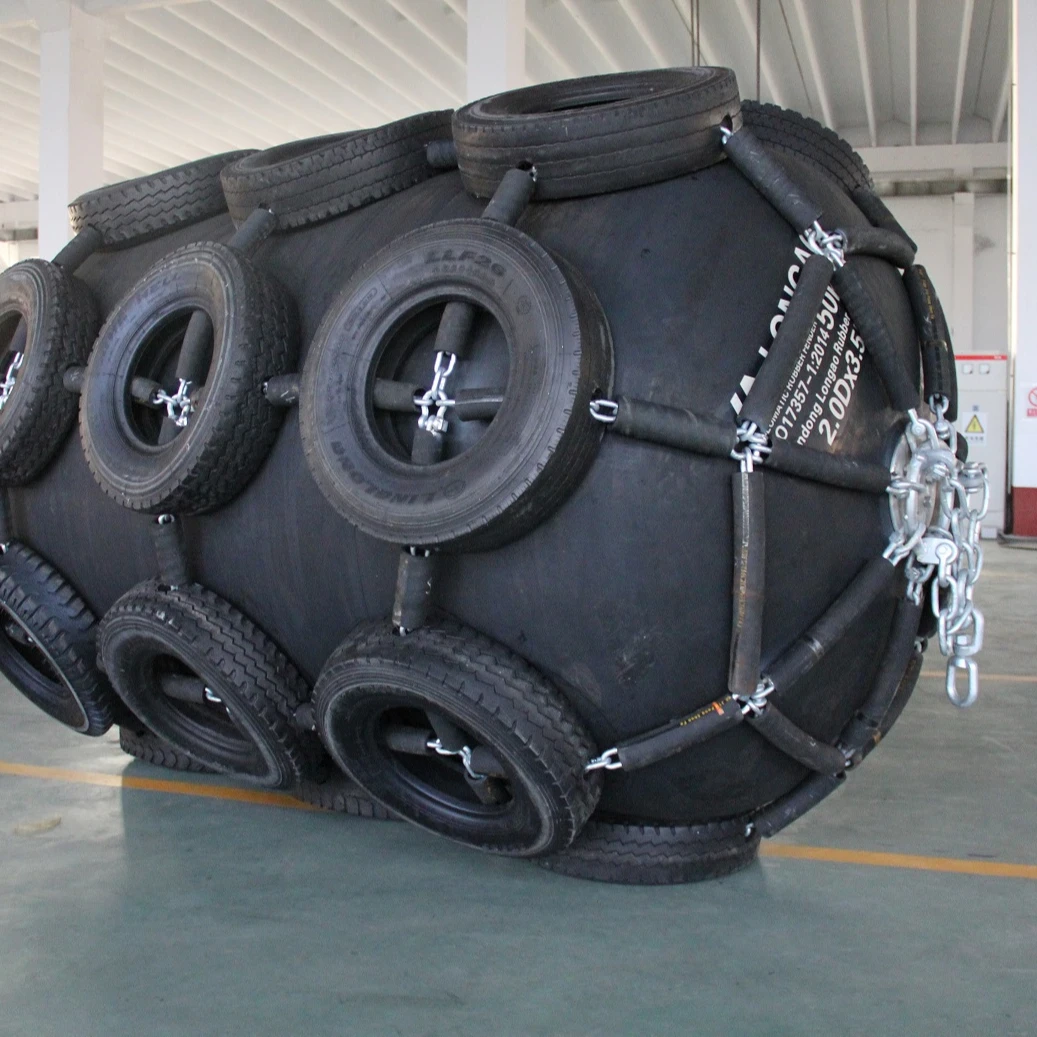 Ocean shield Natural Rubber Pneumatic Yokohama Marine Fender