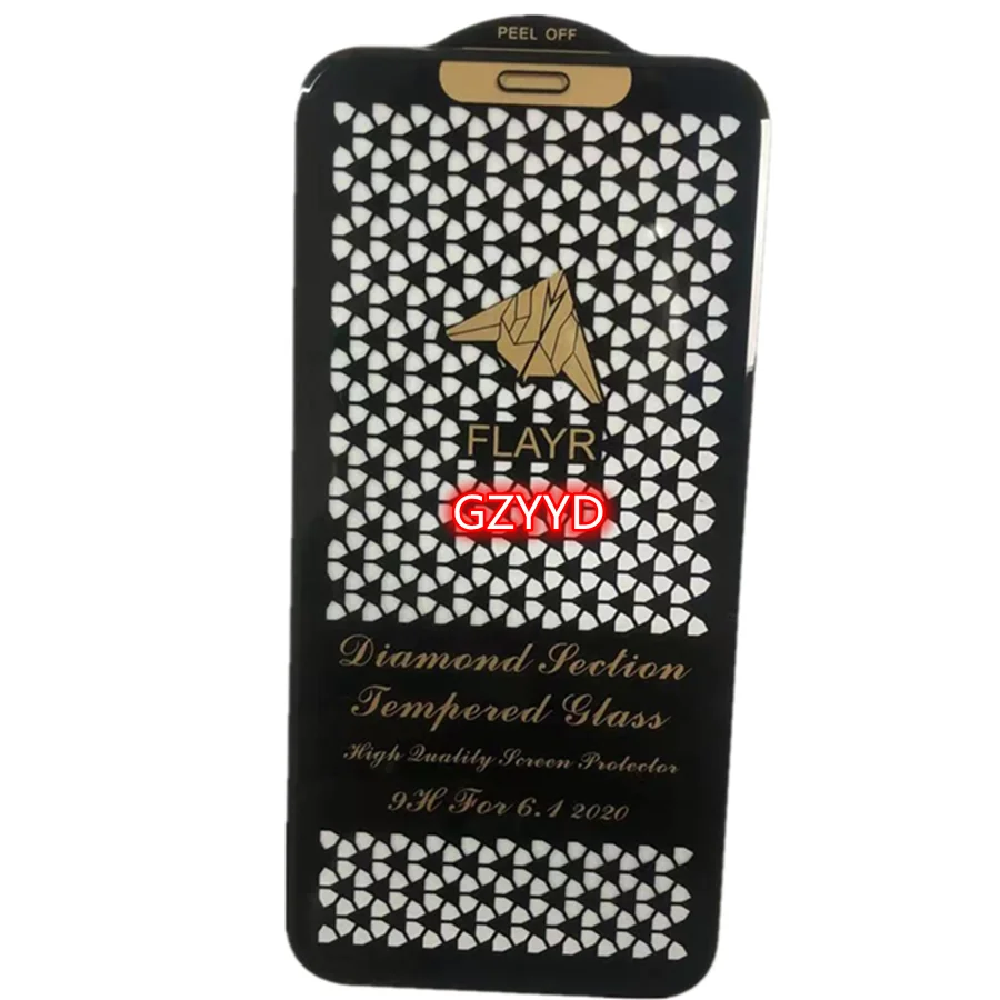 9H полное клеевое закаленное стекло FLAYR Защита экрана для iphone 13 pro 6