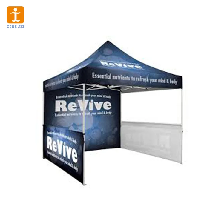 Custom Waterproof Events Tent Customized Advertising Outdoor Printed Tent  Portable Retractable Gazebo Roof