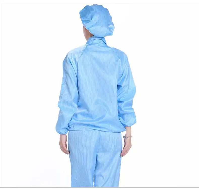 ESD Working Smock for Electronic Industry - Antistatic, Dust-Free, Water-Resistant, and Anti-Heat Work Uniforms