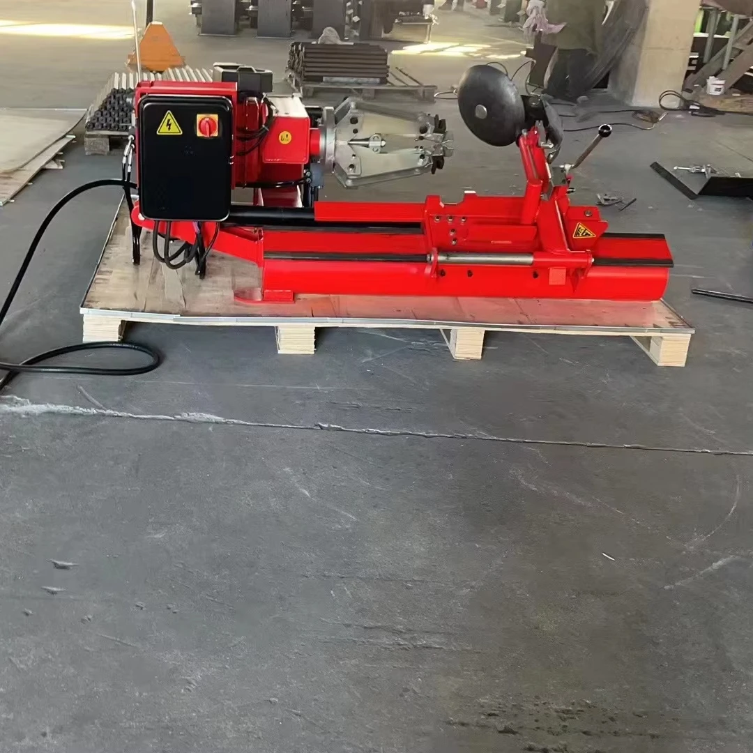 11r22.5 vertical removing type semi large heavy duty portable manual trailer transport truck tire tyre spreader changer machine