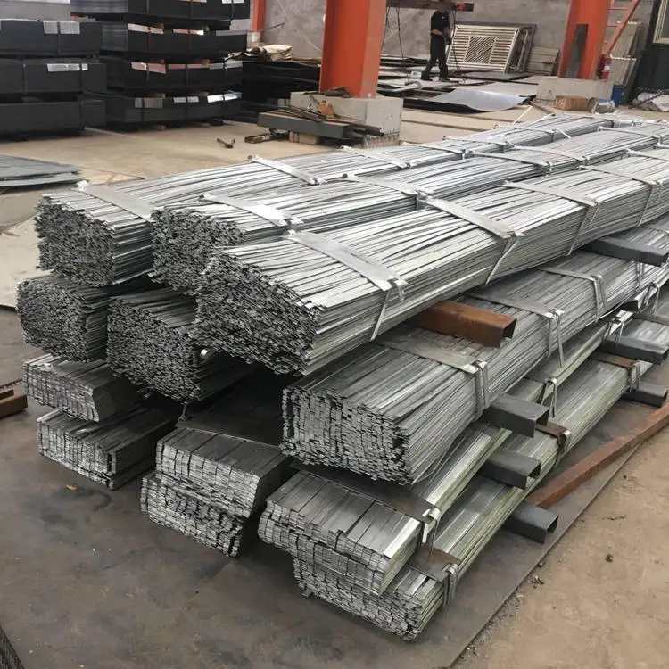 High carbon steel flat bar rounded edge steel flat bar