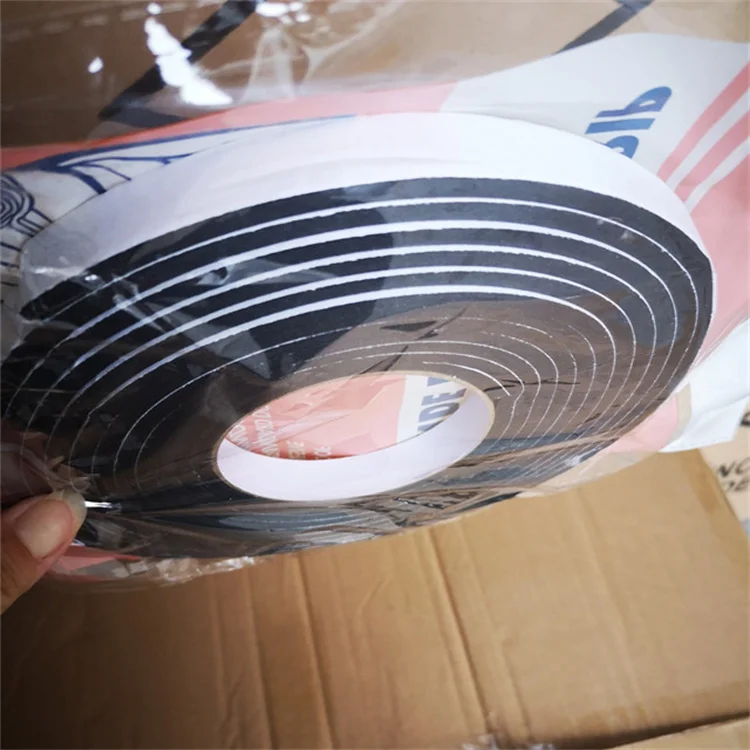 EVA EPR Foam Double Side Foam Tape  one side glue Adhesive PE  5MM Thickness door and window sealing tape
