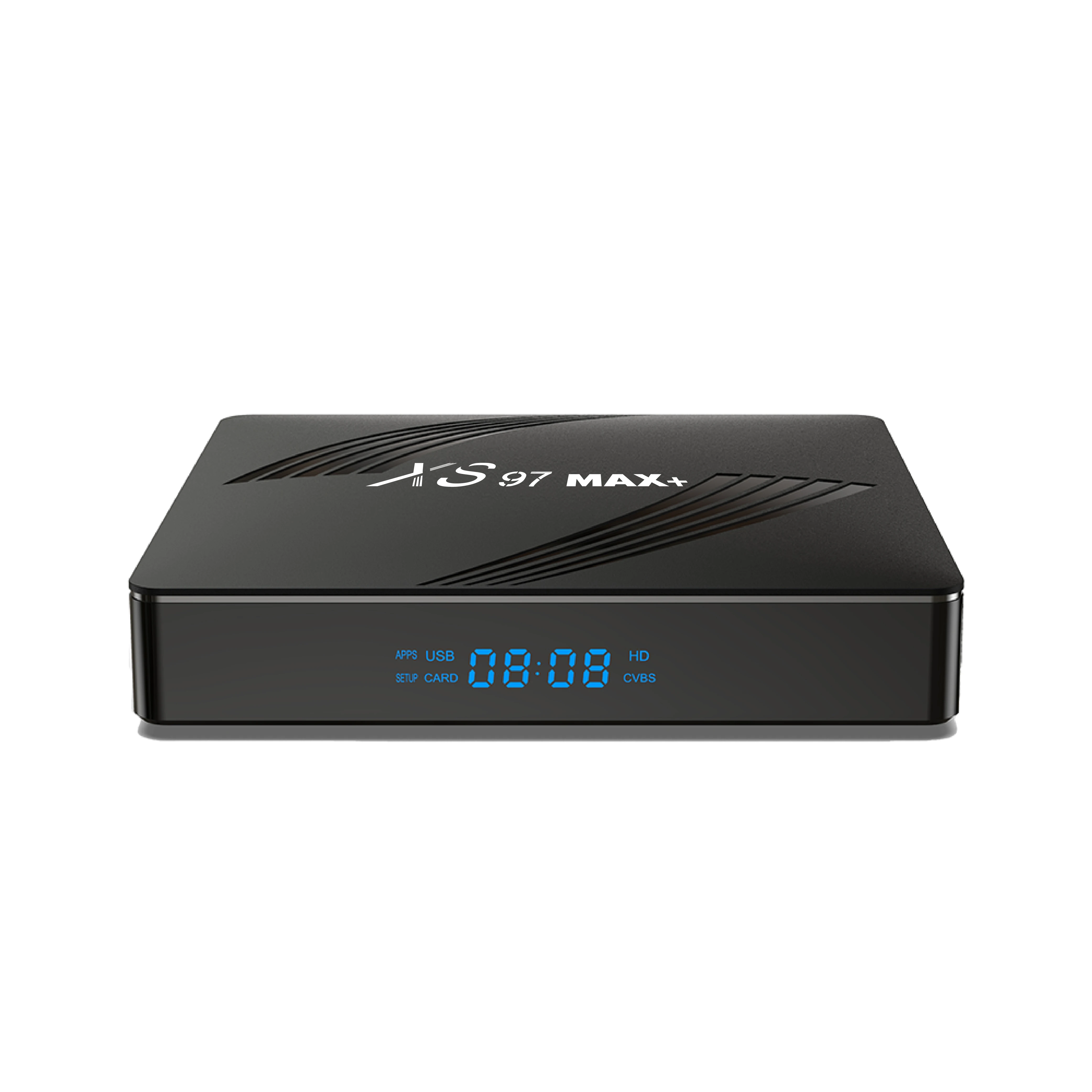 Wholesale XS97 MAX+ USB3.0 Amlogic S905X4 tv box Quad Core