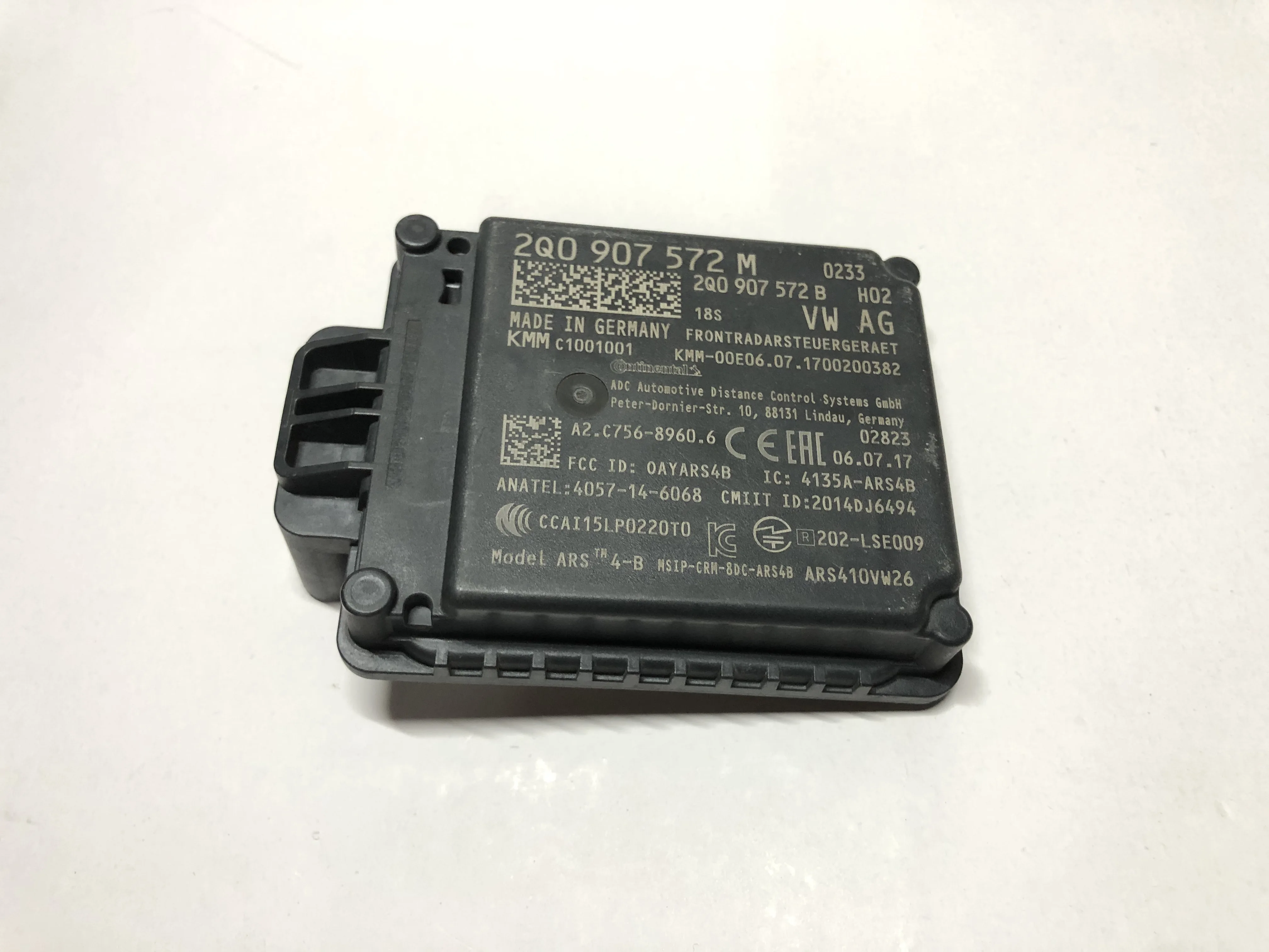 Cruise ACC controller computer board   Adaptive Cruise ACC  control unit  suitable for V o l k  s w a g e n A U D I