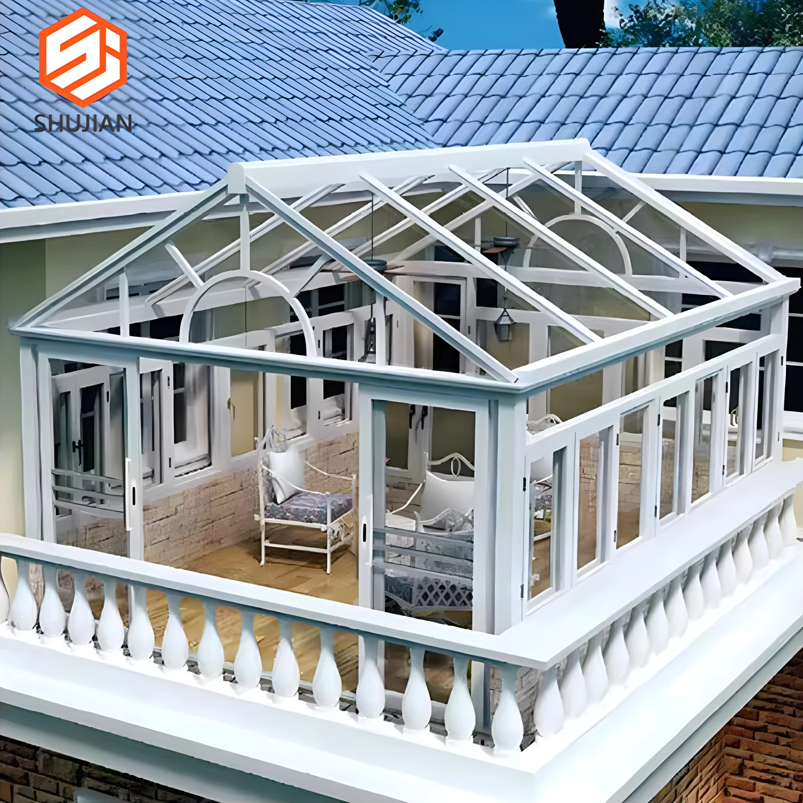 2024 orangery greenhouse garden sunrooms & glass houses greenhouses glass green house Extendable greenhouse victorian