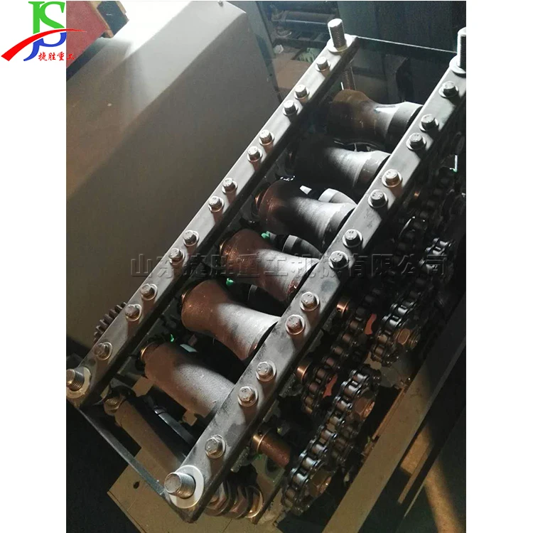 Elliptical shaped flat tube machine circular corrugated tube flattening machine metal corrugated tube flattening machine