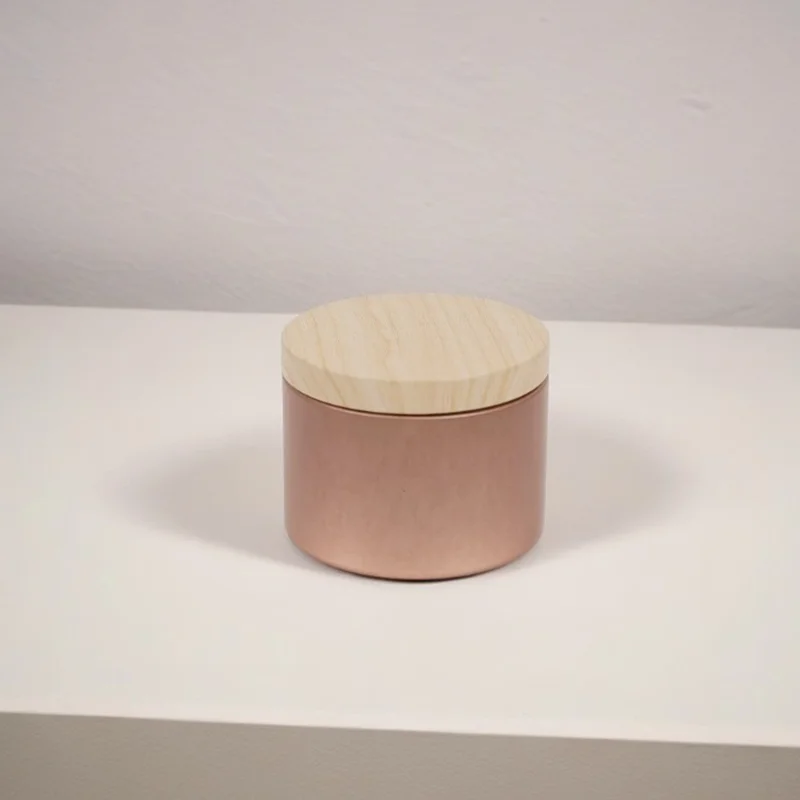 Custom Logo Tea Packaging Tin Cans Coffee Powder Tinplate Jar Metal Cans for Peanuts Cashews Packing