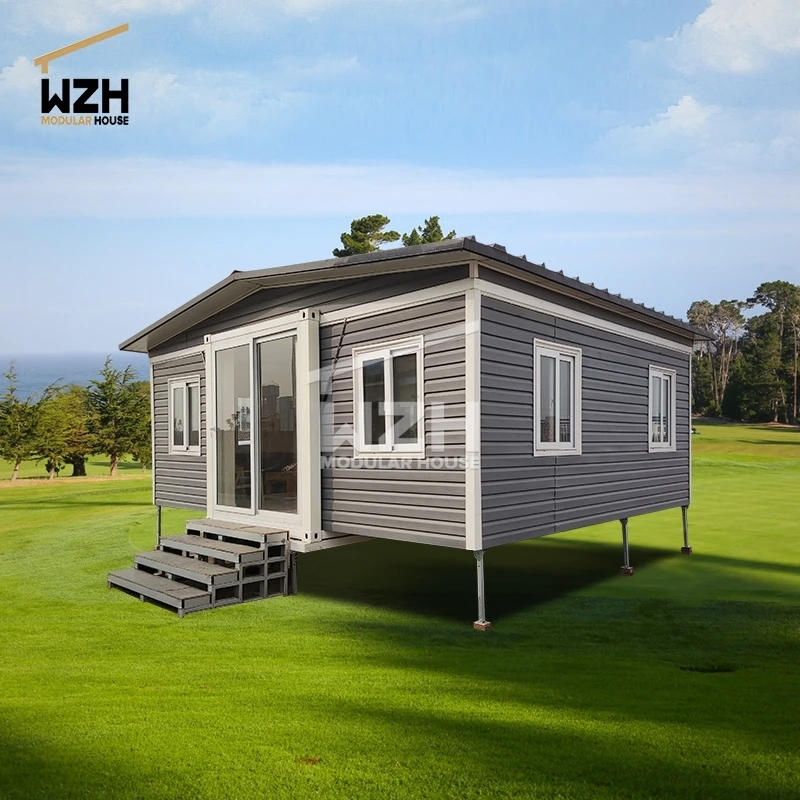 20 40 ft luxury house cabine prefab modular homes pre fab feet double wings prefabricated build x 30