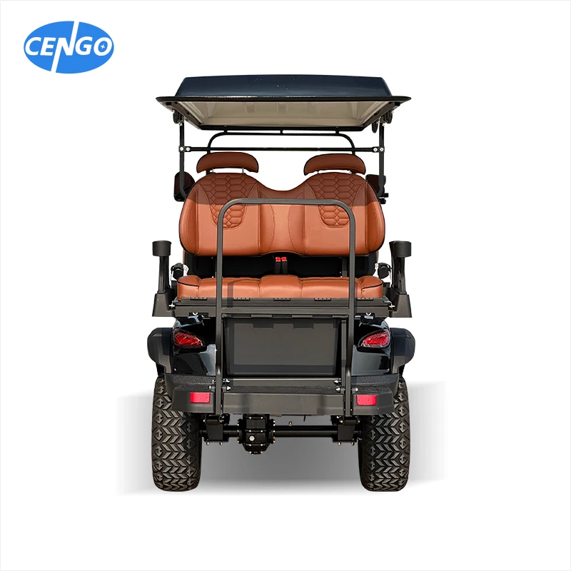 CENGO 4 Person Electric Golf Cart Club Car Golf Buggy Club Golf Cart Buggy for Club car