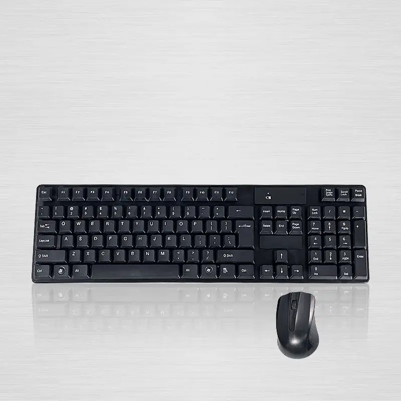 Promotion items 2.4G Wireless Keyboard  iq pazzle Mouse Combo for home office French Russian Portuguese Spanish Arabic