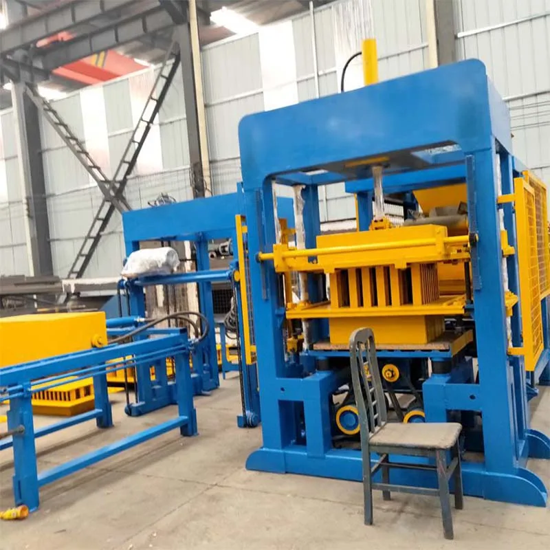 concrete block making machine manual  lowest price bricks making machine
