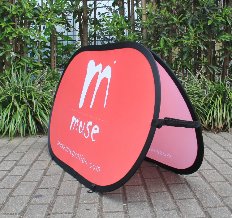 Folding Horizontal Pop Up A Frame Banners Exhibition Pop Up Banners Exhibition Outdoor Trade Show Advertising