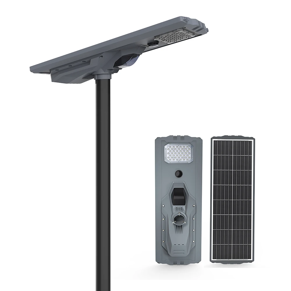 High quality Ip65 Waterproof 100w Led Solar Street Lamp starship all-in-one solar light