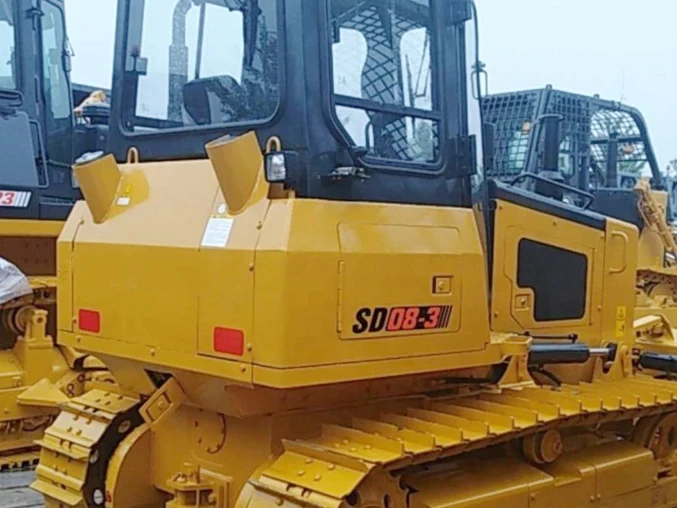 2024 новый продукт 80HP гусеничный бульдозер SD08-3 тяжелой техники с большой скидкой