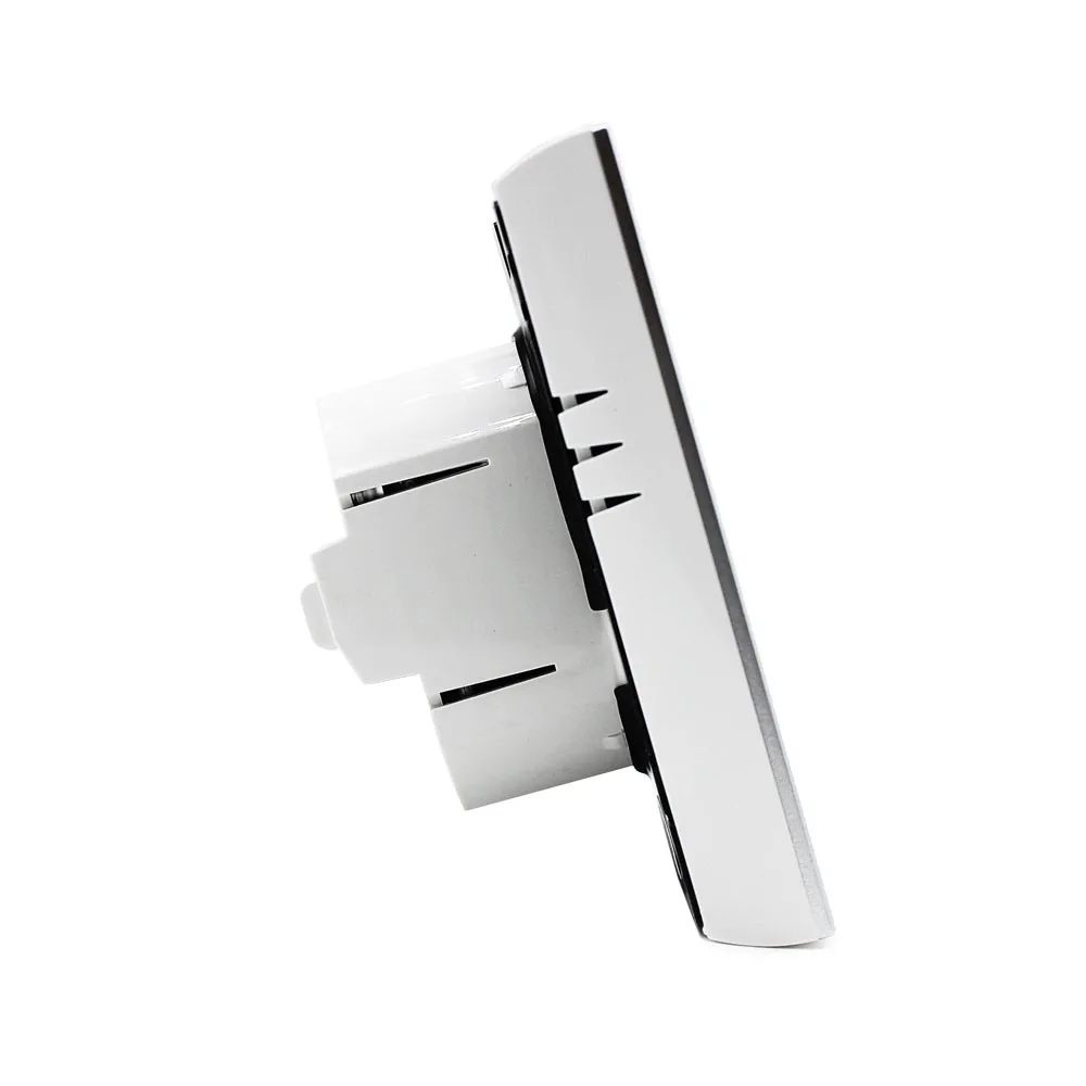 WF01 Fan Coil Unit 0-10V Modulating Modbus External Sensor Touch Screen Programmable Thermostat For Room Temperature Control