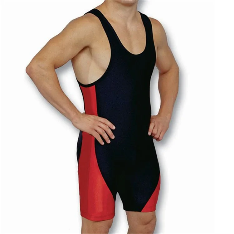 College Wrestling Singlets Lycra Wrestling Suits Custom Wrestling Singlets For Men
