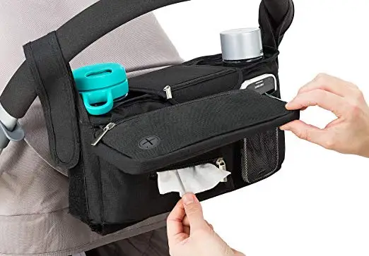 Универсальный органайзер для детской коляски, сумка для подгузников
