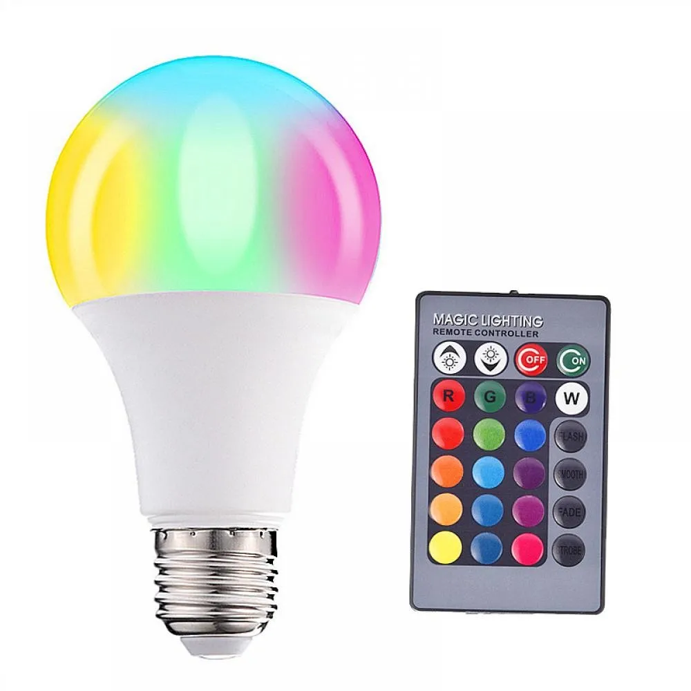 Dropshipping Products 2024 Wifi Bluetooth Smart Bulb LED RGB Colorful Light Dimmable Lamp Remote Control Voice Control