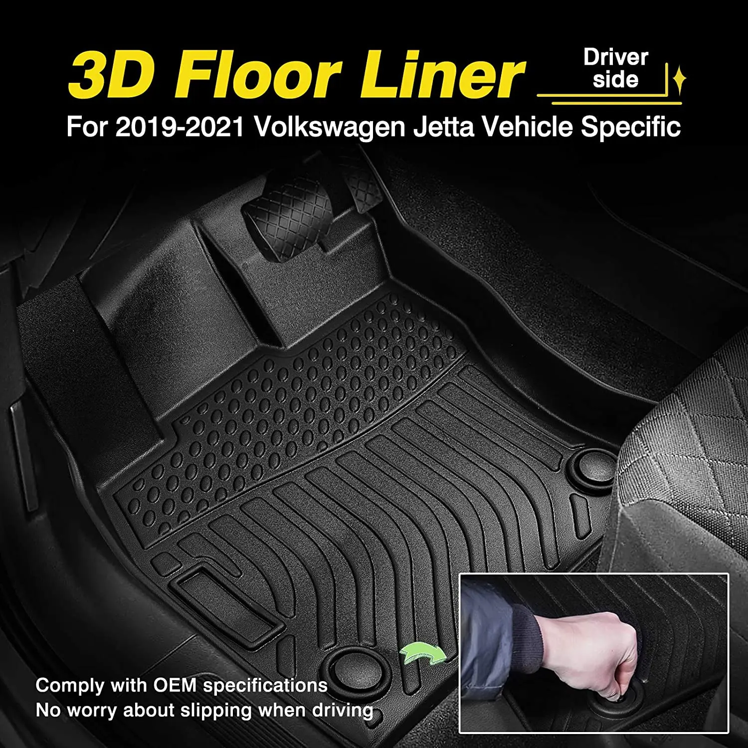 Customized 3D TPE car floor mats car Interior floor liners auto foot mats for Chevrolet Aveo Tracker car carpets trunk mat