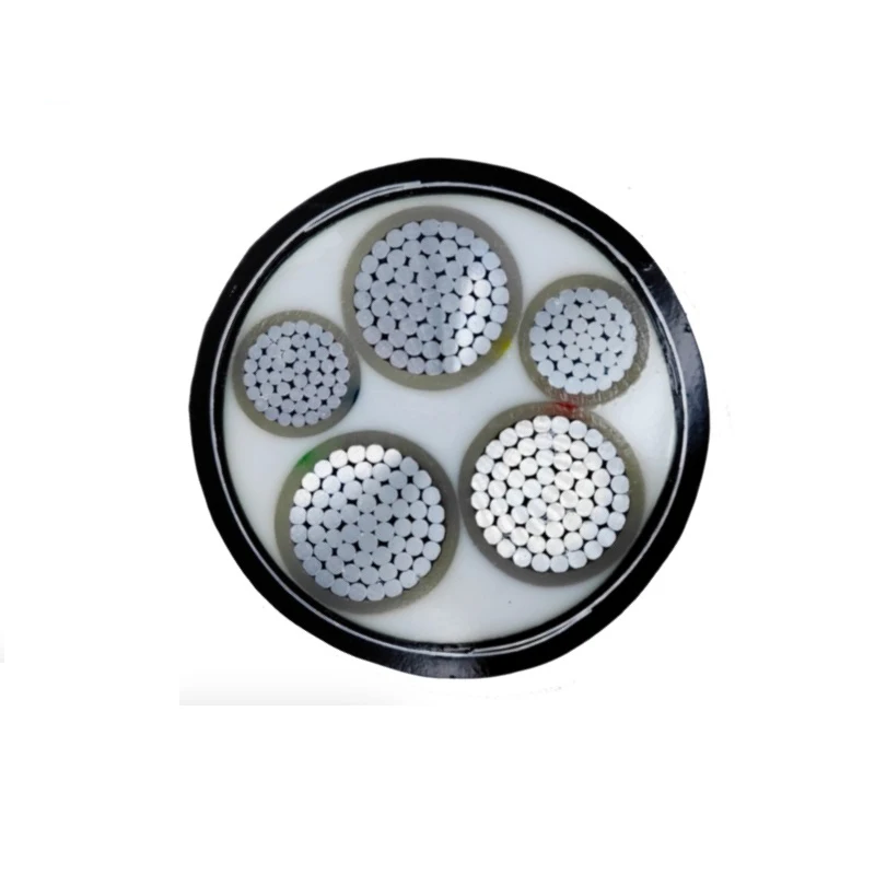 Origin Manufacturers Medium Voltage Crosslinking Power Cable Multiple Copper Core Low Price PVC Jacket Electrical Wire