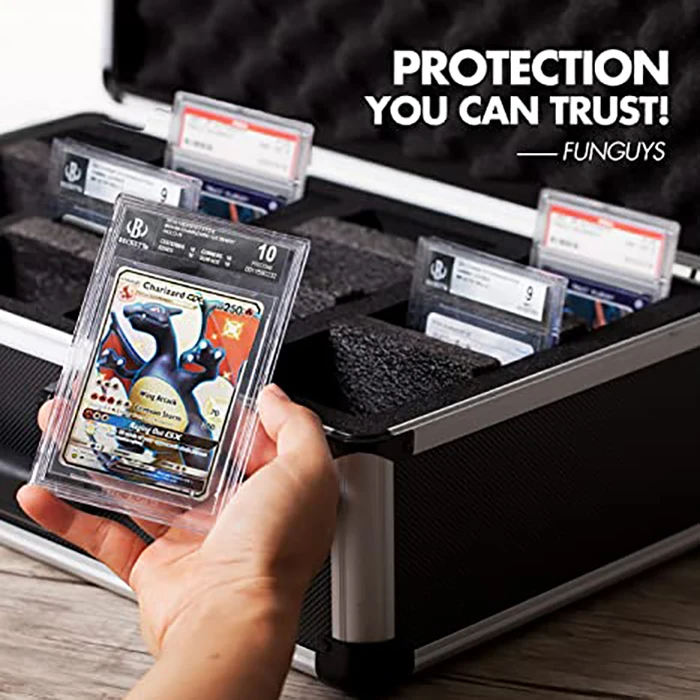 PSA storage case waterproof protective carrying case customized graded graded card slab sport card brief PSA cards case box