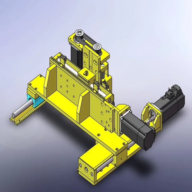 cross slide working table Semi-closed electric sliding table square guide rail 1605 ball screw cnc dovetail slide LYKR120-400