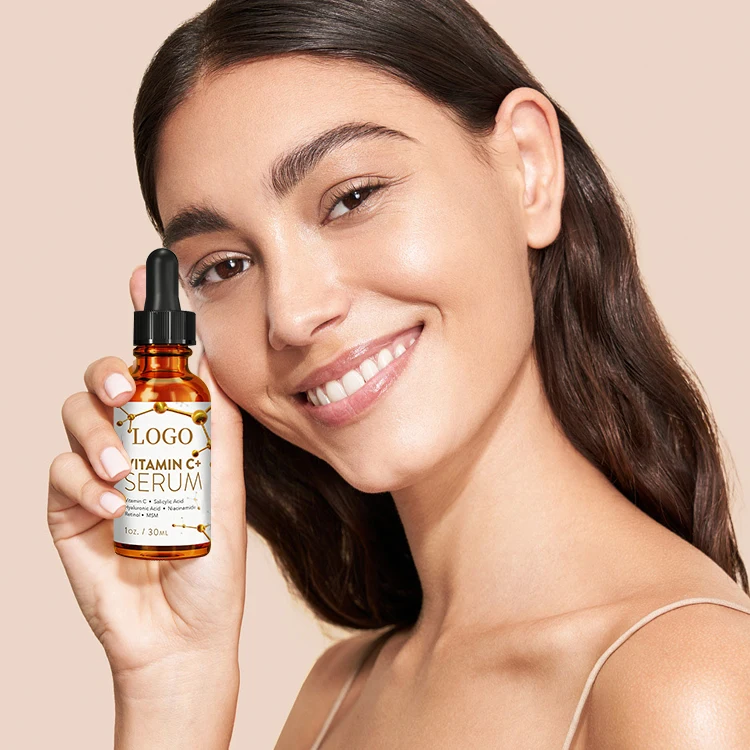 Private Label Custom 30ml Skin Care Serum Niacinamide Retinol Moisturizing Hyaluronic Acid Serum Whitening Vitamin C Serum