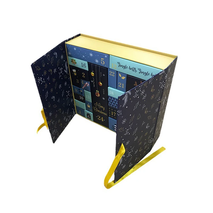 Оптовая цена Адвент календарь коробка на заказ для косметики