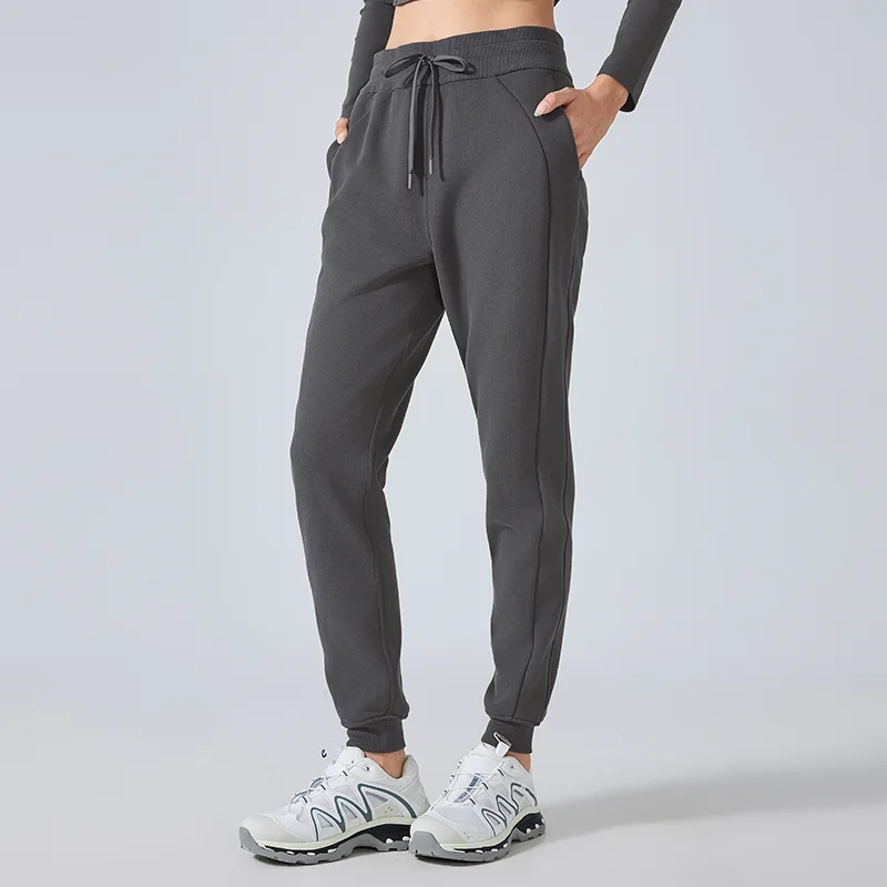 Latest Fashion Womens Casual Baggy Pants Jogging Plazzo Strech Pants For Women Fitness New Styles